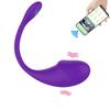 Вибратор-дилдо для точки G для женщин, носимое вибрирующее яйцо, стимуляция клитора, трусики, беспроводное управление через приложение, секс-игрушки для взрослых, перезаряжаемый