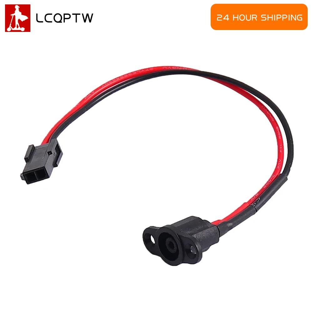 Charging Cable Port For Xiaomi 4 Lite (2nd Gen) Electric Scooter Waterproof Plastic Charging Hole Battery Power Ports Accessory