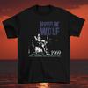 Фестиваль блюза в Анн-Арборе Рубашка Howlin Wolf Классическая черная Унисекс S-2345XL 1G0154 Унисекс футболка