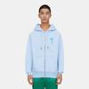Amiparis Fw22 Logo Embroidered Heart Cotton Minimalist Loose Hoodie Unisex hoodies Blue USW402-747450