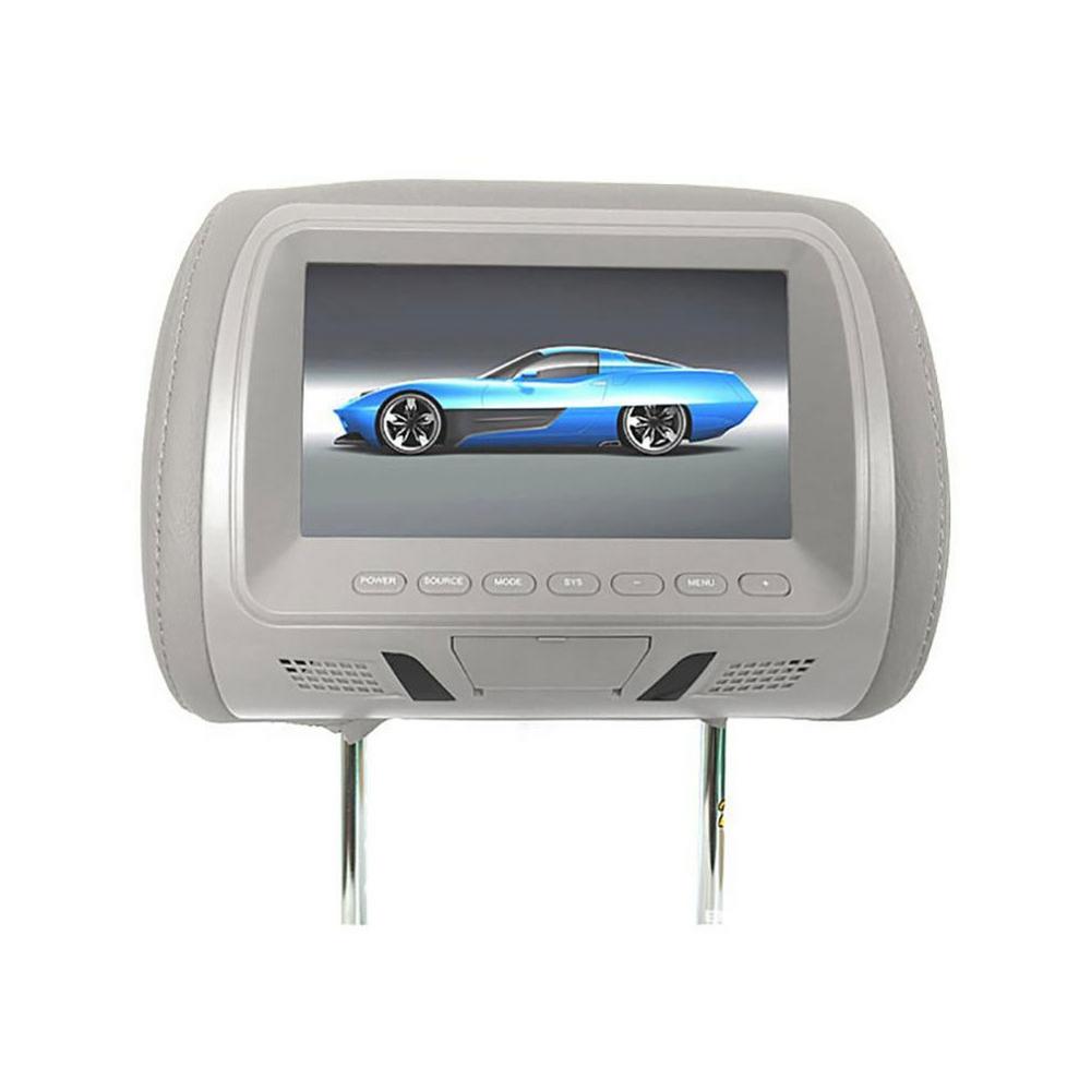 Универсальный автомобильный 7-дюймовый подголовник USB SD MP5 дисплей HD автомобильный подголовник комплект экранный плеер подголовник плеер мультимедийный плеер для заднего сиденья
