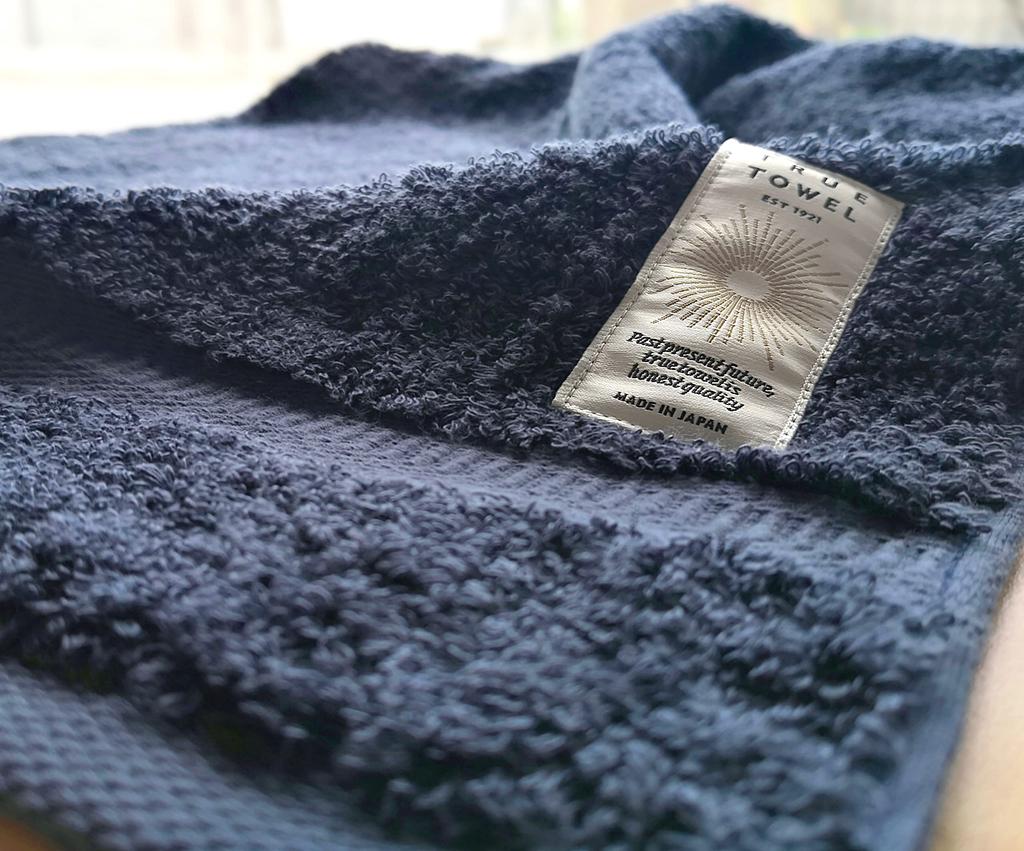 TRUE TOWEL Classic HOTEL Grand Bath Towel Luxury Imabari Towel (Navy)