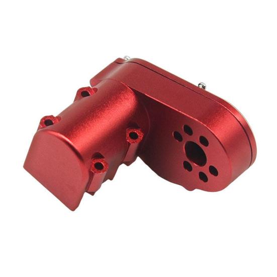 High Torque Upgrade Part Metal Worm Gear Transmission Case for 1/24 Axial SCX24 Crawler, Aluminum Precision Crawler System CNC Car Electronic