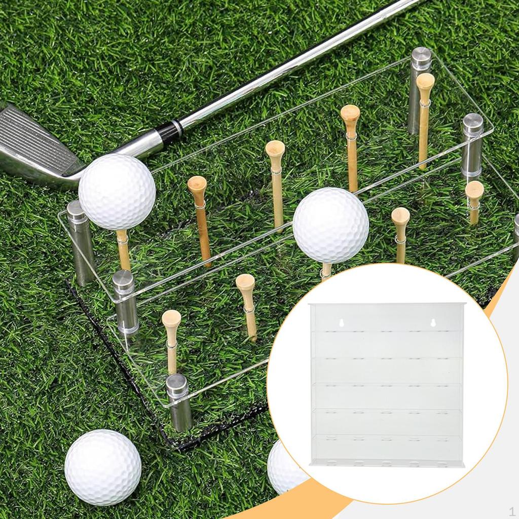 Дисплей для гольф-мячей Оборудование Подставка для клюшек Теннисный подарок для энтузиастов