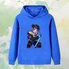 Autumn Single Fun Printed Girl Group Fashion Boy Girl  Casual Comfortable Warm Hooded Sweatshirt Children Long Sleeved Clothing