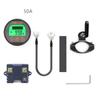 TR16 8-80V Waterproof Battery Capacity Tester Voltage Current LCD Display with Memory Function Battery Capacity Tester