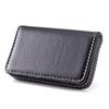 & Woman With Magnetic Buckle PU Leather Business Card Holder Card Pocket Card Case Name Card Holder