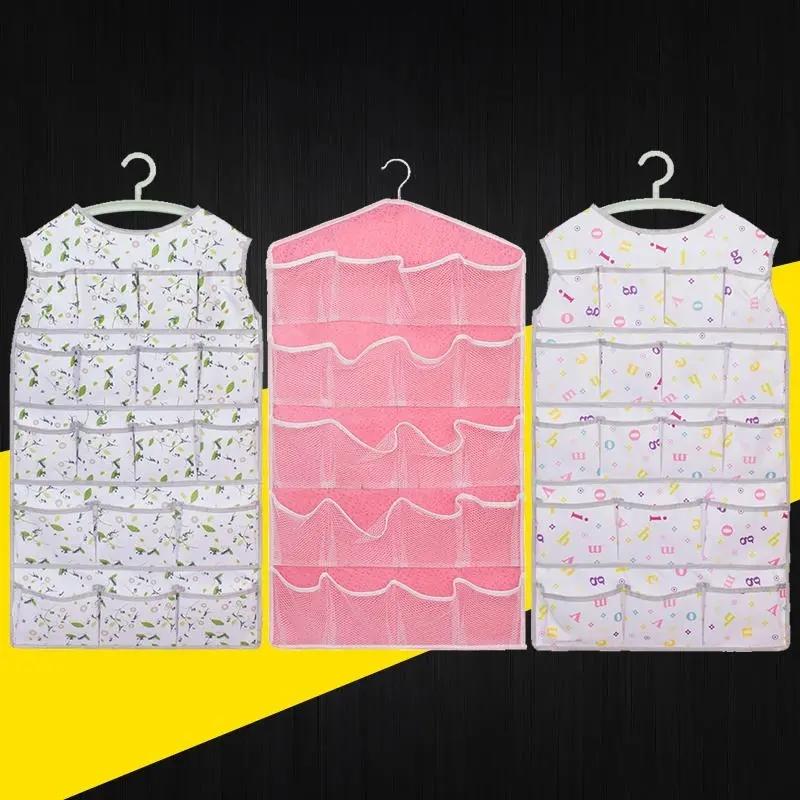 Многослойная настенная сумка для хранения из ткани Оксфорд, нижнее белье, носки, органайзер, настенная сумка для хранения мусора в общежитии