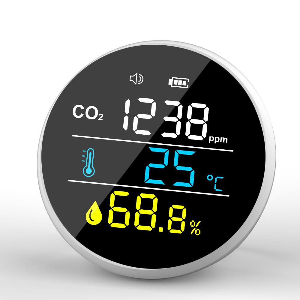 Advanced CO2 Sensor: Air Quality, Temperature & Humidity Meter (Foreign Trade Version)