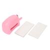 Embossing Machine DIY Making Portable Pink Plastic Zinc Alloy Scrapbooking Em Bossing Machine for
