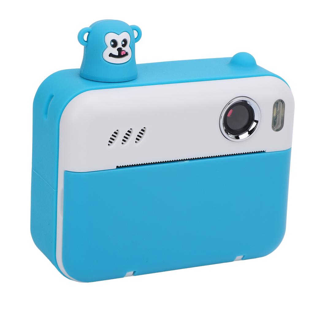 Instant Film Camera 1080P 8MP Front and Rear Shoot Multifunctional Thermal Camera MP3 Player Gift
