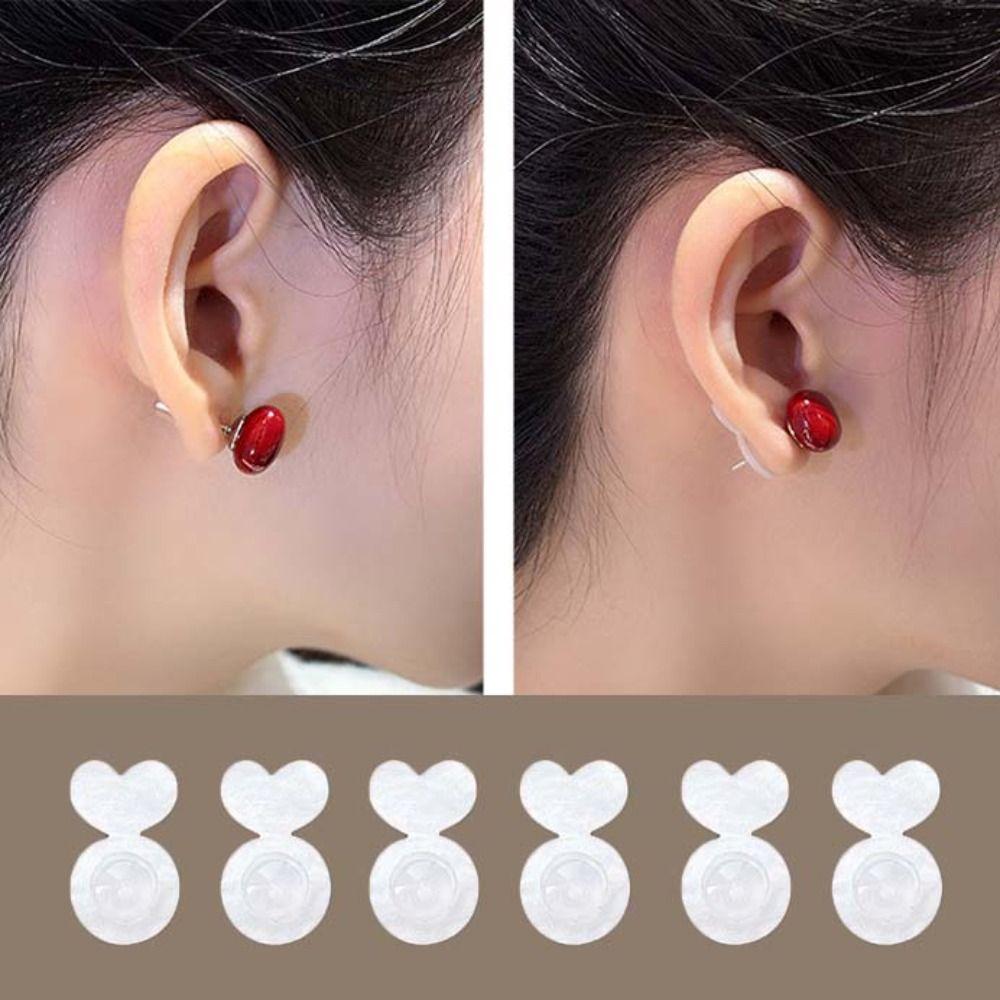 60-80Pcs Anti Eversion Supportive Earrings Lifters Unique Earring Backs  Earring Support
