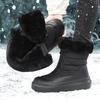 TUINANLE Снежные ботинки Плюшевые теплые ботильоны для женщин Зимняя обувь Хлопковые ботинки Женская женская зимняя обувь Ботильоны