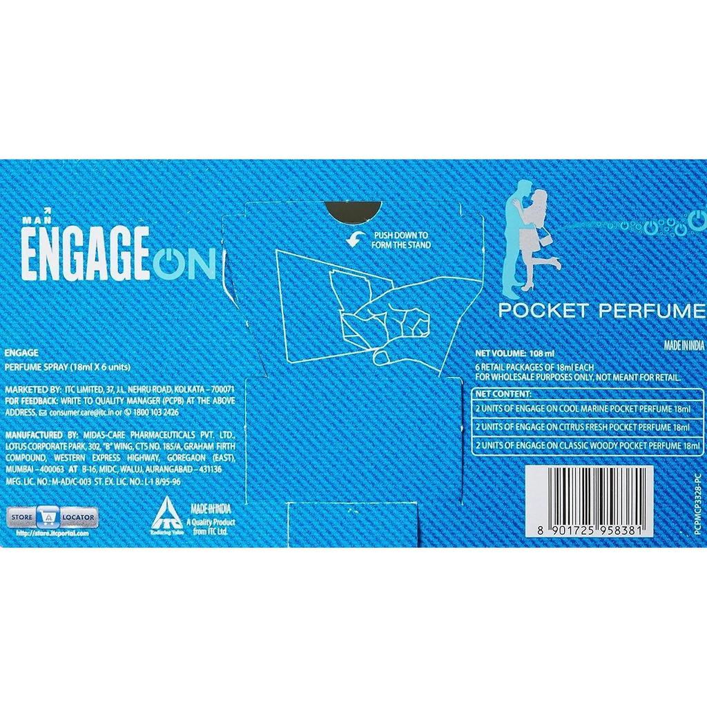 Парфюм Engage On Man Pocket, 18мл