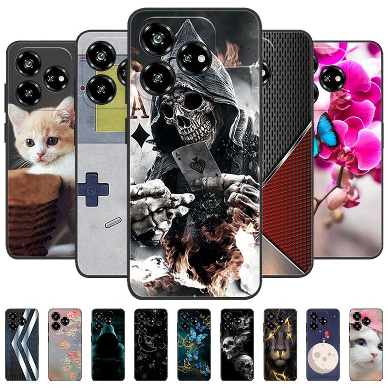Чехол для ZTE Blade V60 Design Case V60Vita Волк Лев Мягкий Силикон Ударопрочный ТПУ Чехол для Телефона Для ZTE BladeV60 V 60 Vita Задняя Крышка