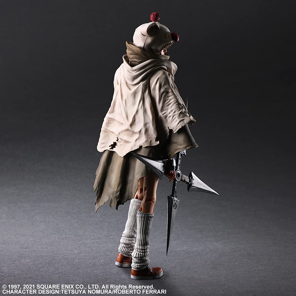 Final Fantasy VII Remake Intergrade PLAY ARTS Кай Юффи Кисараги подвижная окрашенная фигурка из ПВХ