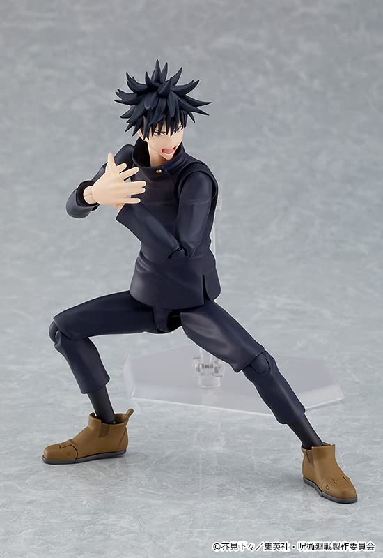 Figma Jujutsu Kaisen Megumi Fushiguro подвижная фигурка, окрашенная в пластик, без масштаба
