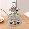 Cupcake Stand Cake Rack 3 Tier Display Plate Holder Fruit Snack Plates Dessert for