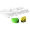 3D Silicone Mold 6 Cavity Soap Making Supplies DIY Handmade Soap Molds Silicone Mold Tools Leaf Shape 3D Silicone Form Soap Soap Mould
