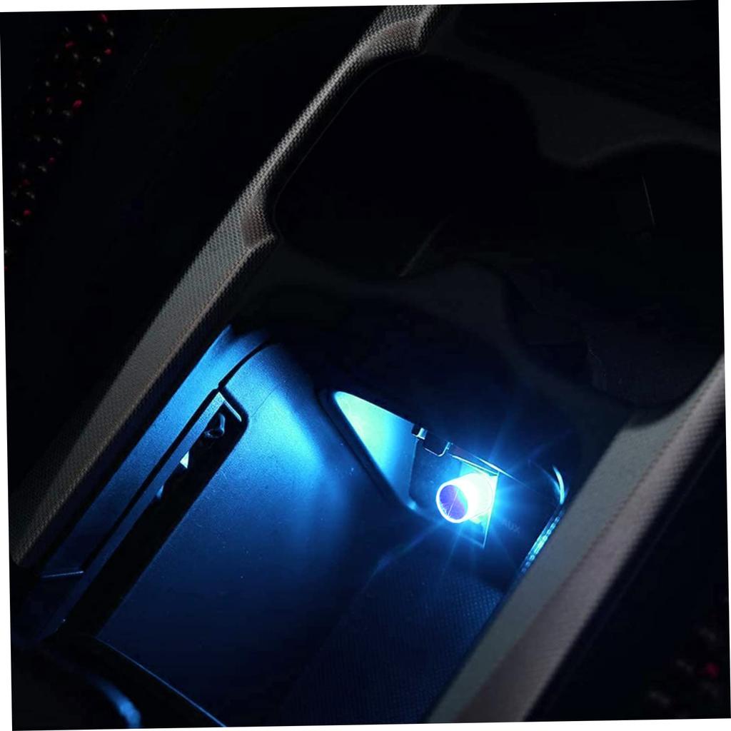 Мини-автомобиль USB LED окружающий свет Декоративные атмосферные лампы для внутренней среды Авто ПК Компьютер Портативный свет Plug Play