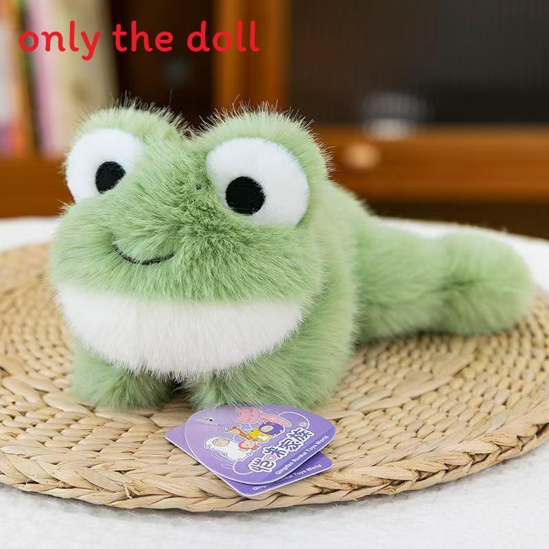 Cow Cute Cartoon Duck Frog Fox Rabbit Crouching Plush Toy For Children Gift