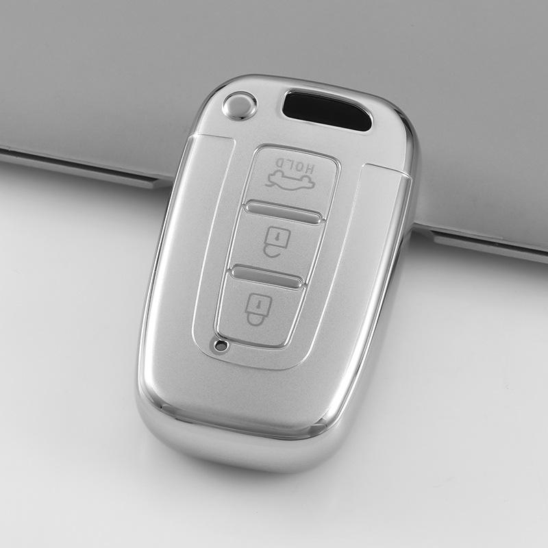 Корпус смарт-ключа с 4 кнопками Hyundai Lingxiang & Kia Borui для Sonata, ix35, Furuidi