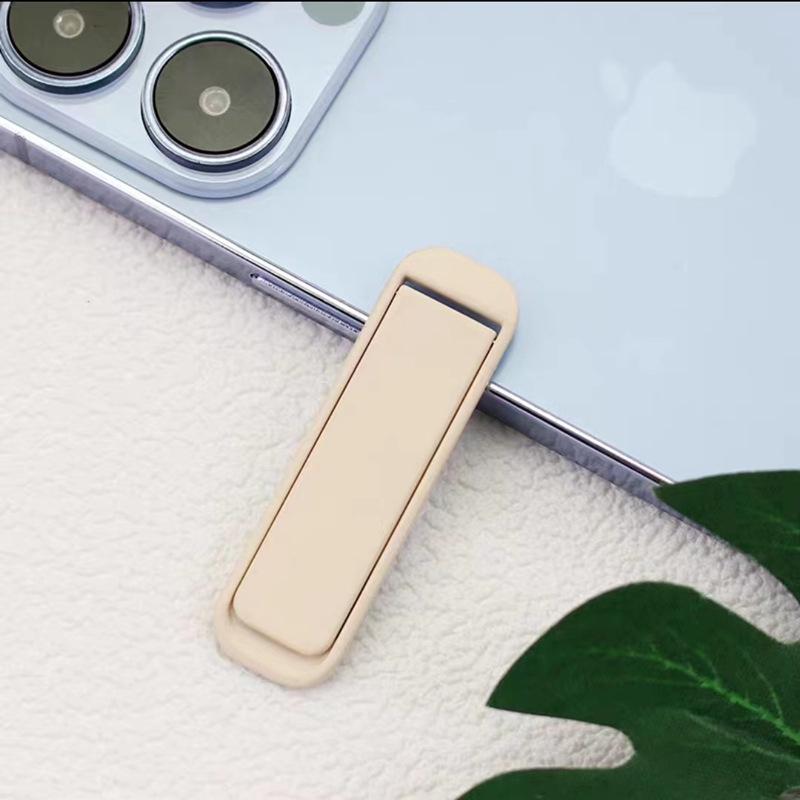 Compact Magnetic Alloy Phone Stand: Foldable, Invisible, Convenient Holder