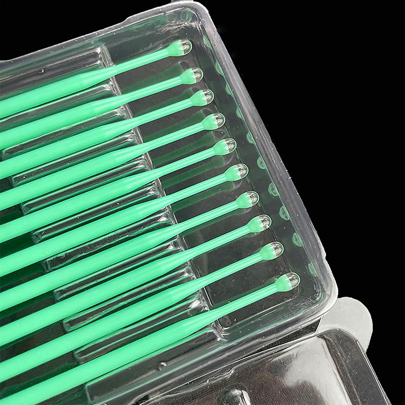 10 шт./кор. стоматологический одноразовый микроаппликатор, кисточка, палочка, аппликатор с клеевым наконечником для зубной коронки, фарфорового винира, стоматология