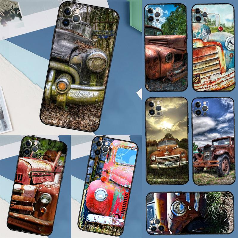 Old Retro Tractors Car Case For OnePlus 13T 10T 15R 10R 12R 13R 13 12 11 9 10 Pro Nord CE 5 2 3 4 Lite N20 N30 Cover