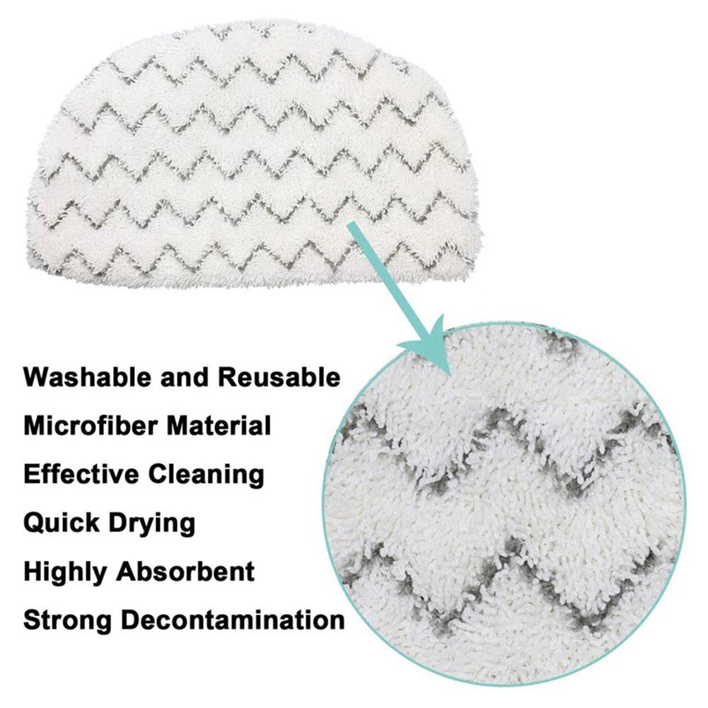 Сменные чистящие накладки 2 шт. для Bissell For PowerFresh For Steam Mop Совместимы с моделями 1806 1940 1544 1440 Микрофибра