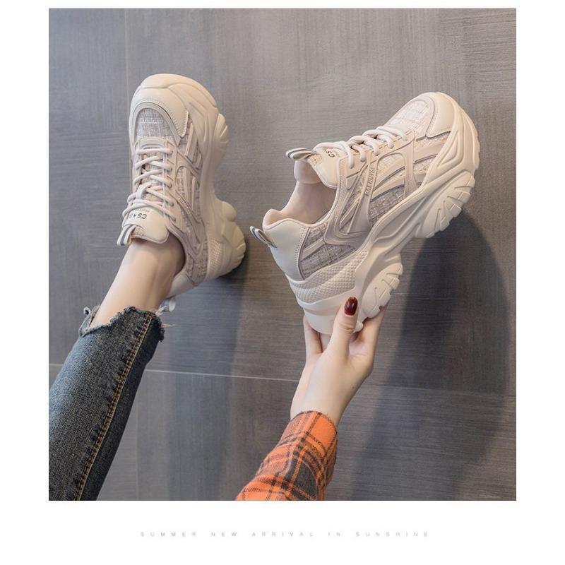 Универсальная повседневная дышащая спортивная обувь, увеличивающая рост