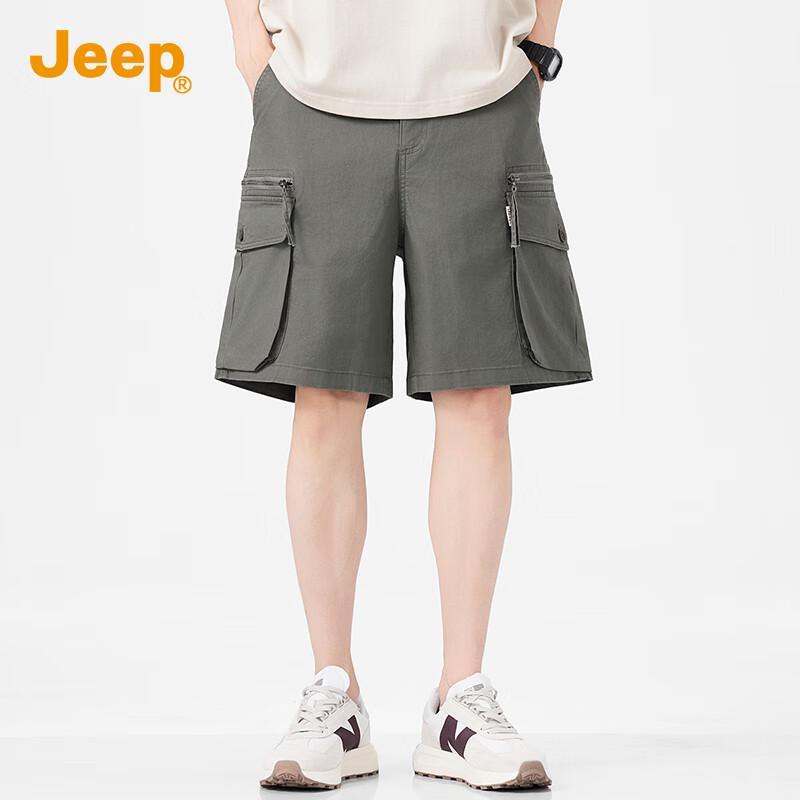 JEEP Men's Summer Workwear Casual Shorts