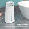 Автоматический дозатор мыла 400 мл, перезаряжаемый аккумулятор 500 мАч, настенный бесконтактный сенсорный дозатор мыла для дома