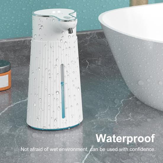 Автоматический дозатор мыла 400 мл, перезаряжаемый аккумулятор 500 мАч, настенный бесконтактный сенсорный дозатор мыла для дома