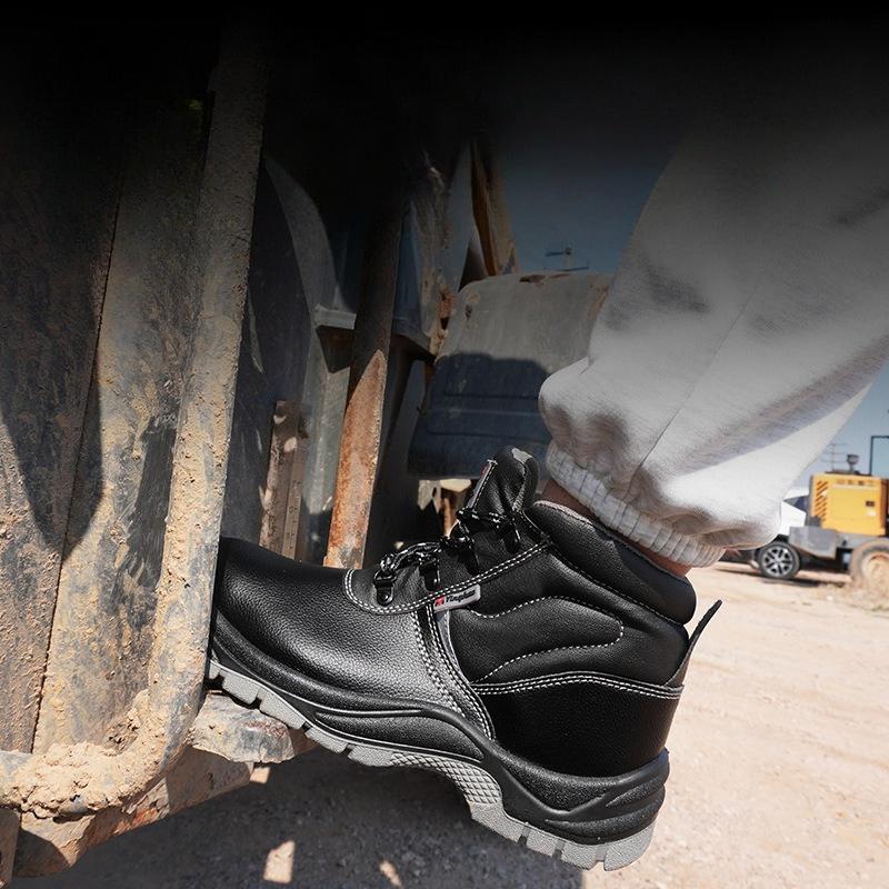 Модные износостойкие мужские рабочие защитные ботинки противоударные противопрокольные рабочие кроссовки водонепроницаемые ботинки неразрушимые защитные рабочие ботинки