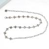 European & American Rhinestone-Embellished Adjustable Waist Chain - Versatile Metal Belt for Dresses