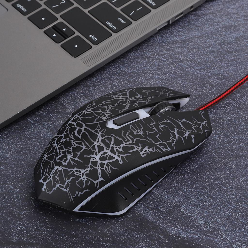 Mice Gamier Wired 6 Buttons Ergonomic LED USB Gamer Mice for Computer Laptop Desktop PC