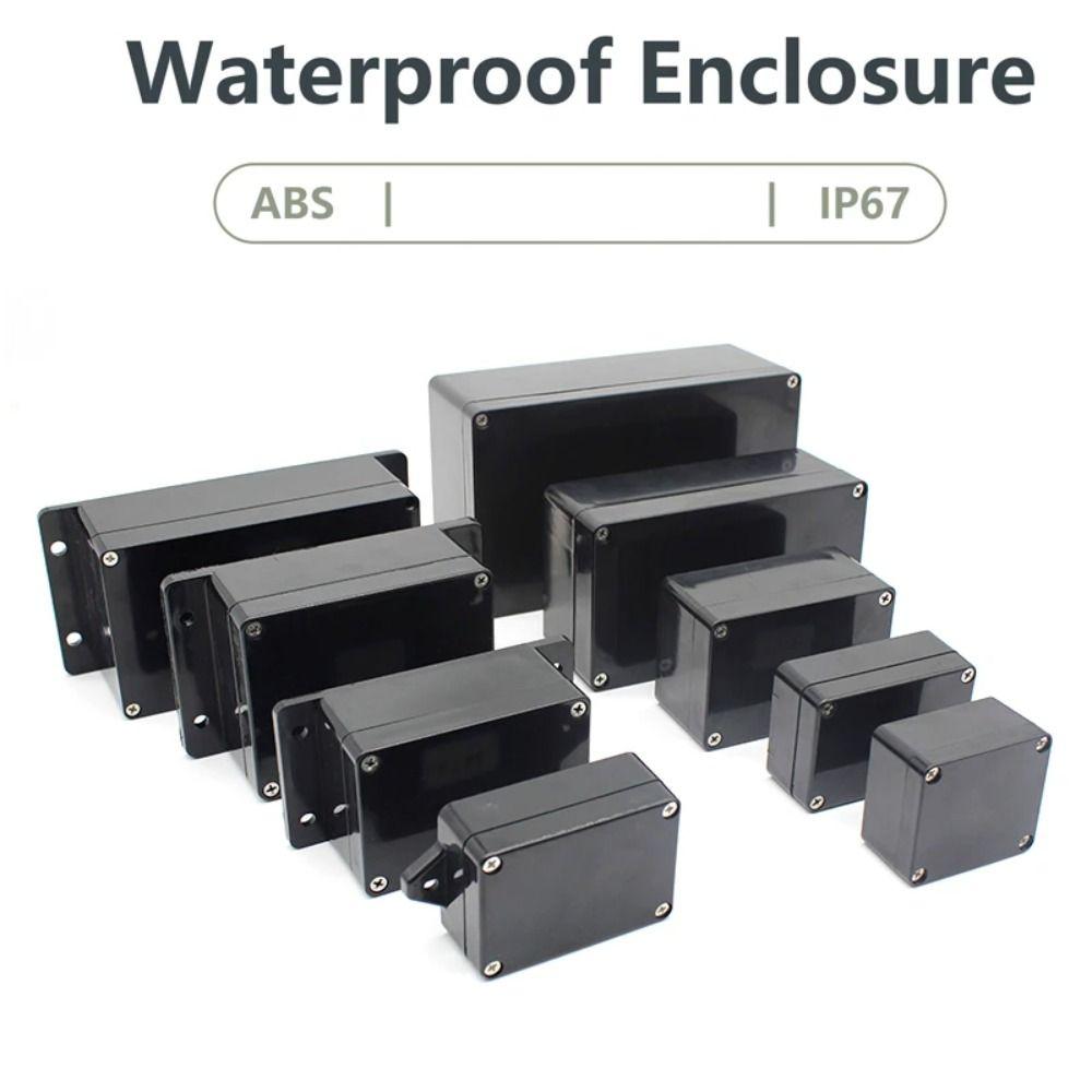 Waterproof Junction Box ABS Plastic Electronic Project Case Universal Instrument Housing