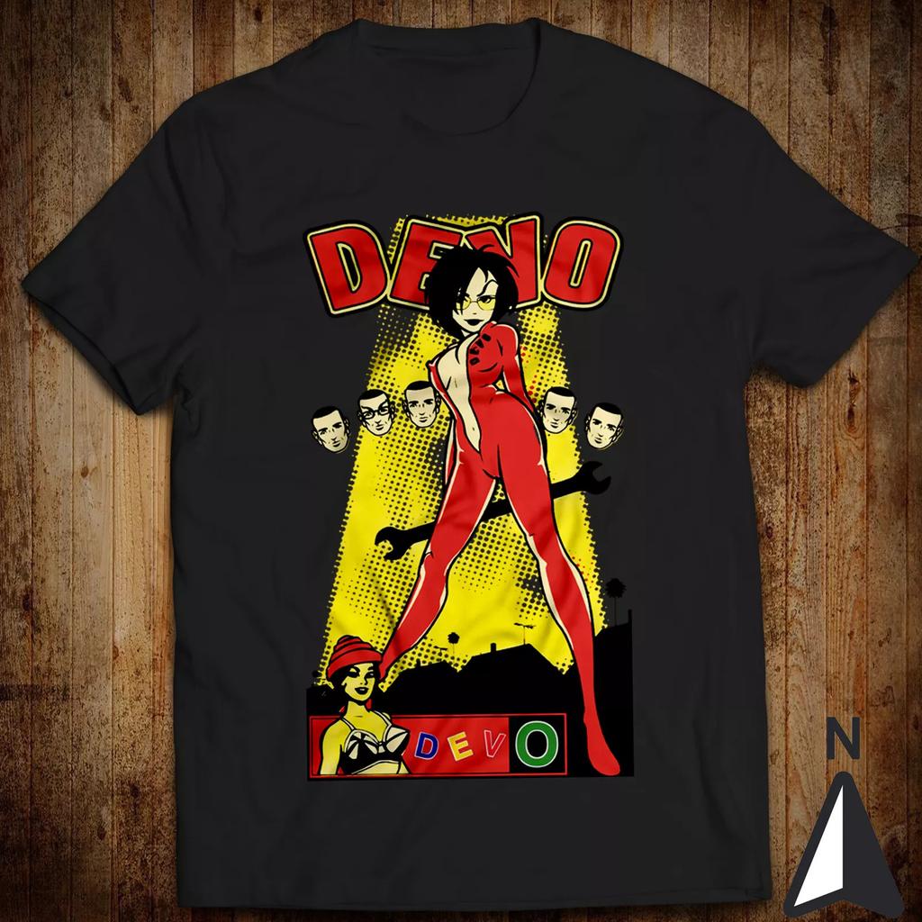 Retro Devo T-Shirt Gerald Casale Mark Mothersbaugh Bob Casale Bob Mothersbaug...