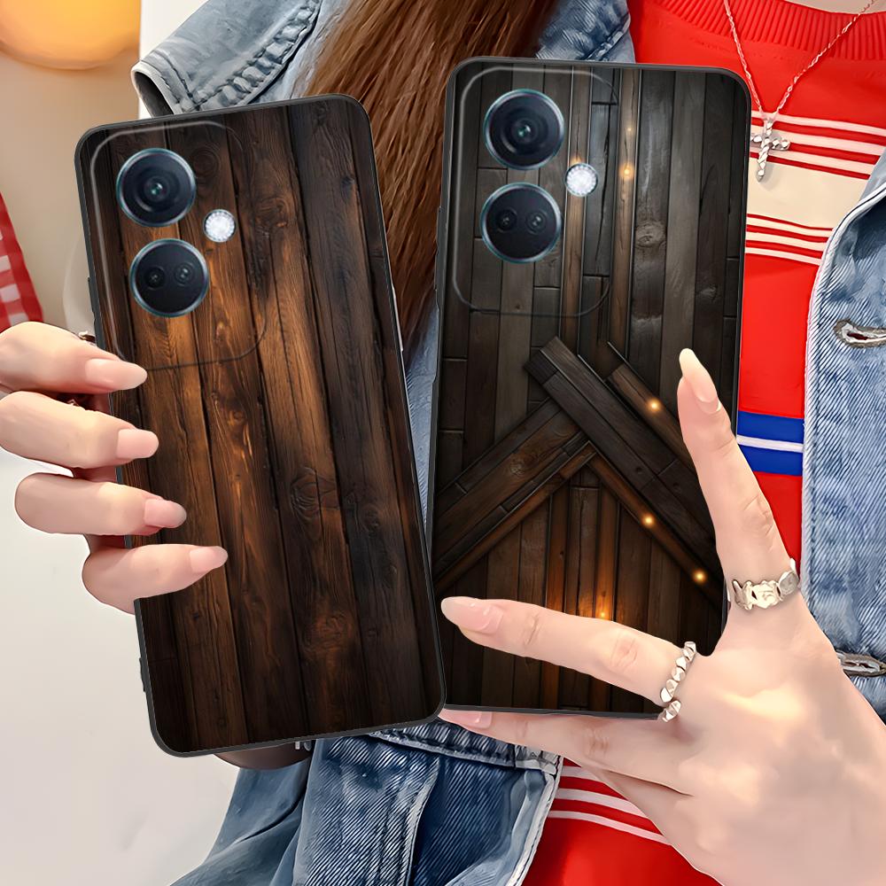 Чехол для мобильного телефона с текстурой дерева для OPPO Find X9 X8 X7 X6 X5 X3 X2 Plus s Pro Ultra Lite Цветная печать Чехол Роскошный