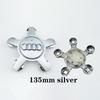 For Audi 8VAA---4pcs 135mm Car Hub Caps 4F0601165 For Audi A4 A5 A6 A7 Q3 Q5 A3 S5 Accessories Auto Wheel Center Cap Hubcap Rim Covers