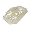 F26C Delicate Graduation Hat Metal Cutting Dies Craft Die Cuts Embossing Script Dies for DIY Scrapbooking Diary Embellishment