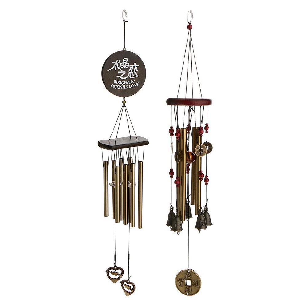 5 Bells Chime Hanging Home Decor Garden Windchime Sweet Church Bells Hanging Sound Rust Proof Decoration