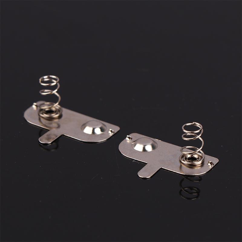 10 шт. Пружинная пластина 12*10/12 мм Контактная пластина Бокс для батареек AA Положительные и отрицательные пластины 0,3 мм Железо+Никелирование Пружина для батареек AA