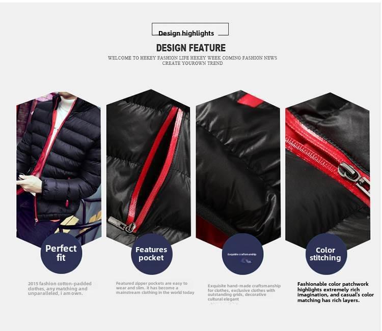 Мужская утепленная куртка в стиле милитари с хлопковой подкладкой, воротник-стойка, зимнее тепло