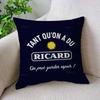 RRicardS LOGO Pillow Gifts Home Office Furnishings Bedroom Sofa Car Cushion Cover case xcm