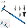 1 Set Car Dent Repair Tools Multi-Head Leveling Hammer Automatic Adjustment Telescopic Rod Pit Remover Tool Dent Repair Kit