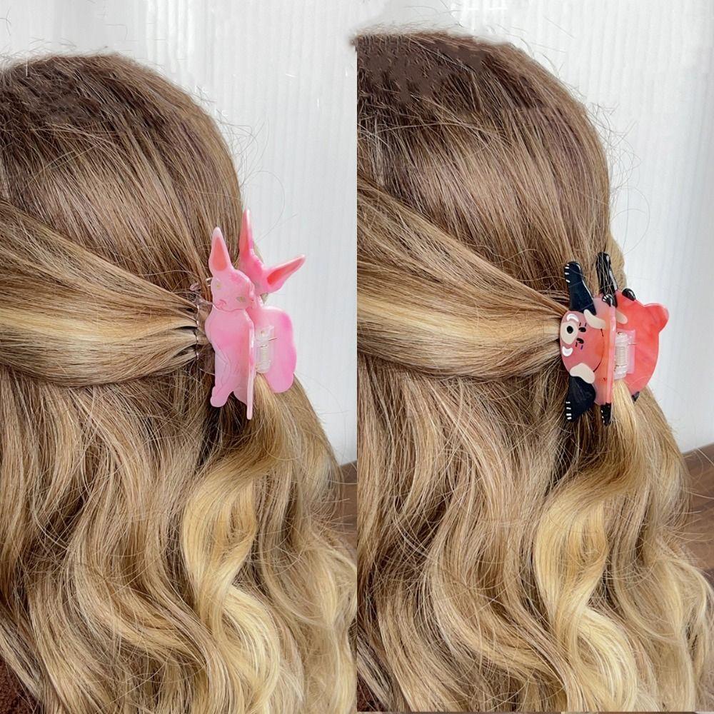 Маленький енот, милый кот, краб, заколка в корейском стиле, маленькая акула, аксессуары для волос