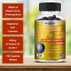 Bcuellov Vitamin D3+K2 2500mg 120 Capsules Plant-Based Dietary Supplement