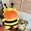 Мультяшная милая пчела капибара кукла Рулу плюшевая игрушка капибара детская подушка для сна подарок кукла